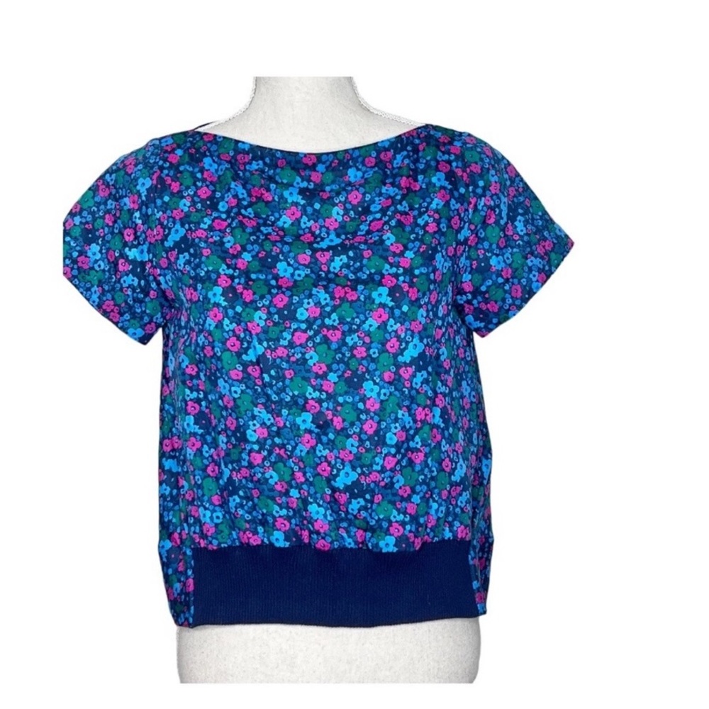 Sacai Luck Floral Print Top size Medium